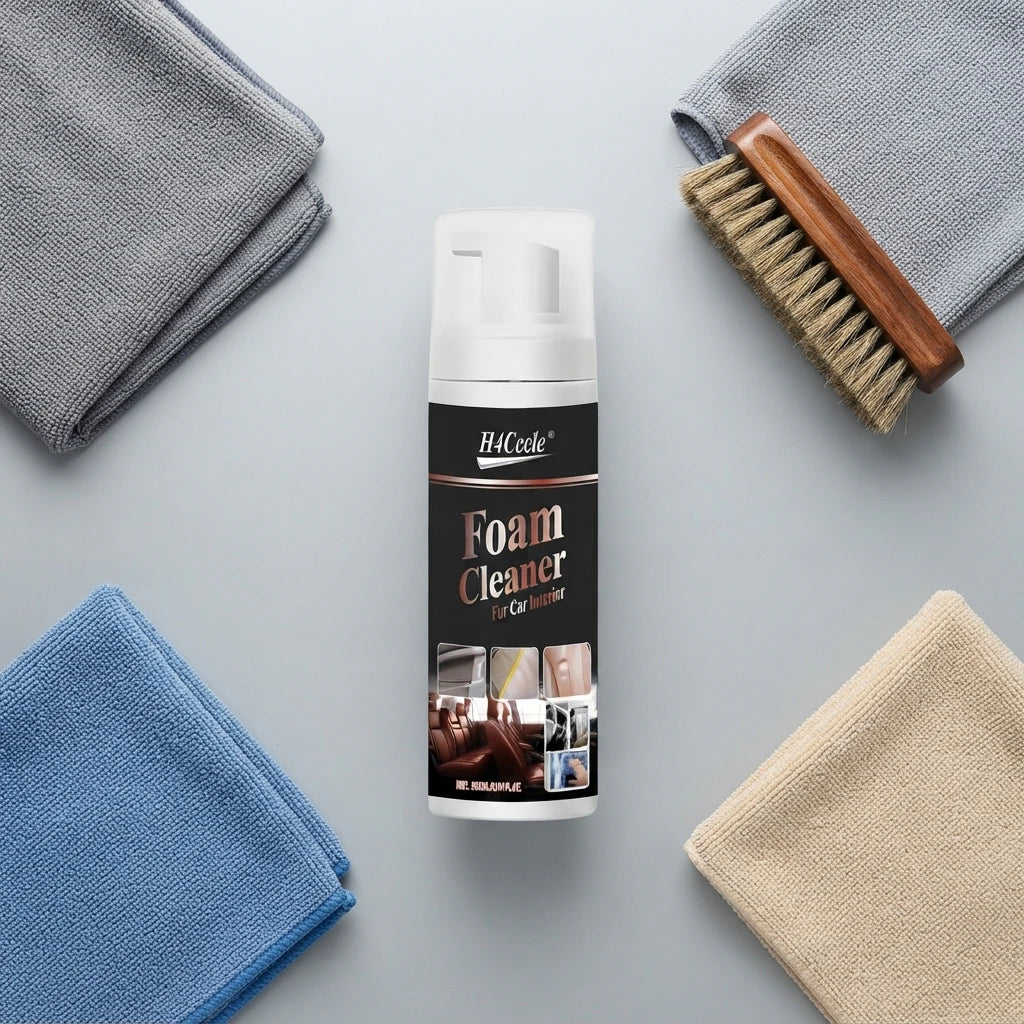 Nettoyant Voiture Mousse Multi-Surfaces – Intérieur, Cuir & Maison
