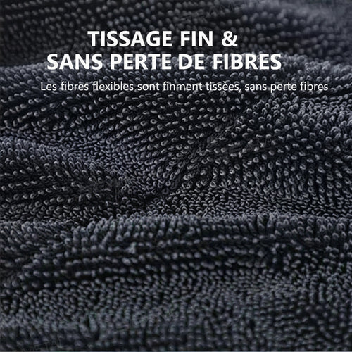 Serviette Microfibre Ultra Absorbante 1200 GSM Double Face pour Lavage et Séchage Auto