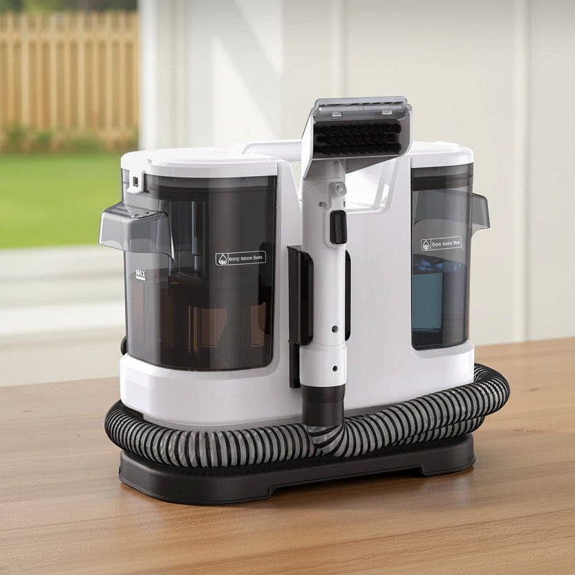Shampouineuse VapoClean Pro V8 – Nettoyeur Injecteur-Extracteur Tapis, Canapés & Tissus 800W