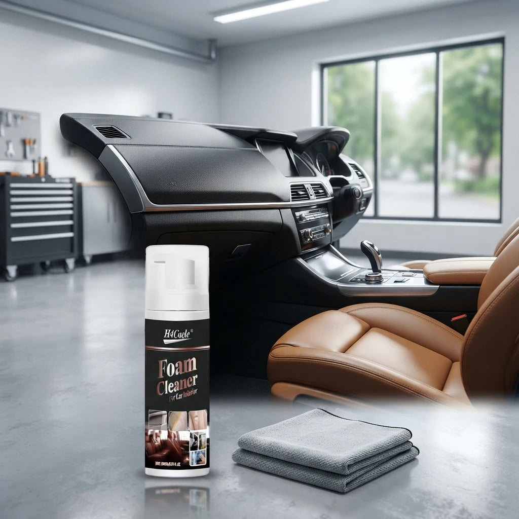 Nettoyant Voiture Mousse Multi-Surfaces – Intérieur, Cuir & Maison
